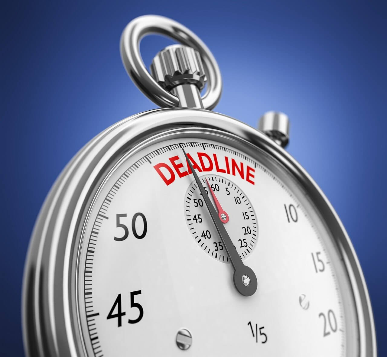 Que définit-on par le terme « deadline » ?